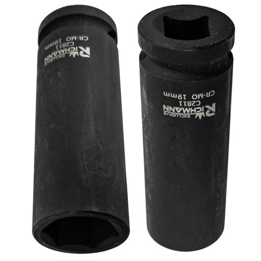 DLHÁ ZÁSUVKA PRE NÁRAZOVÝ KĽÚČ ZÁSUVKA 19 mm 1/2