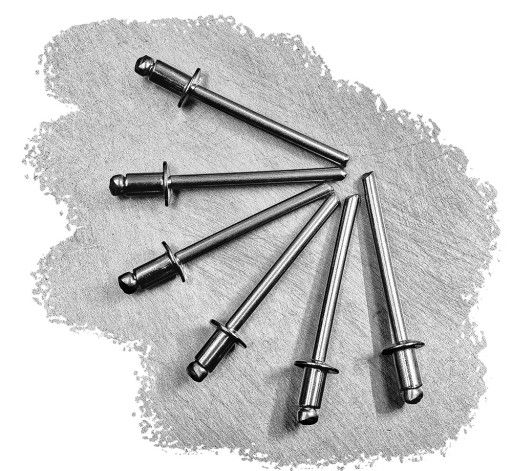 4x16 trhací nit z nehrdzavejúcej ocele INOX A2 7337 (50)