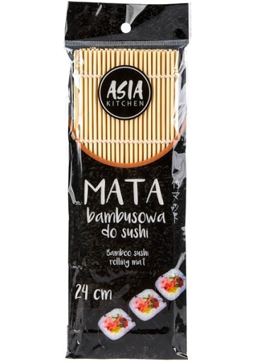 Bambusová podložka na sushi 24 x 24 cm - Asia Kitchen