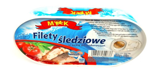 Filety zo sleďov v paradajkovej omáčke 170g MK
