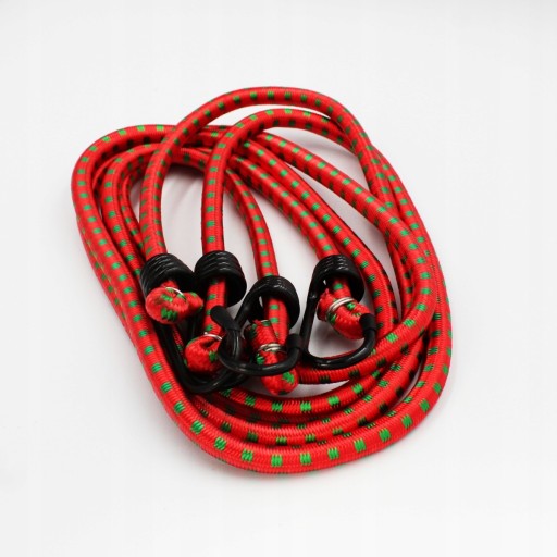 ELASTICKÉ LINKY S HÁČKAMI 2x 150cm 12N/12KG CARLIBX STRONG TUV QUALITY