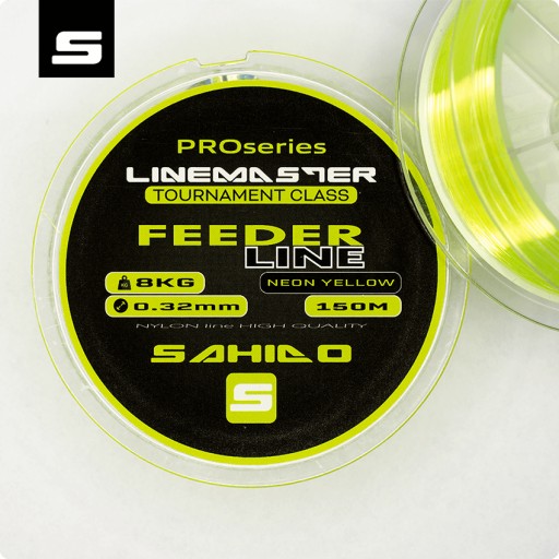SAHIDO LINEMASTER FEEDER Vlasec 0,32 mm 150 m NEON SILNÝ RYBÁRSKY VLAS