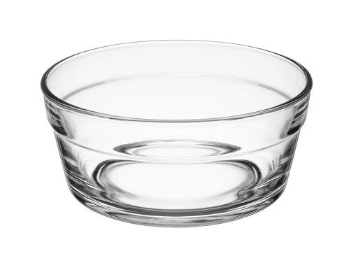 INCA okrúhla sklenená misa na šalát, 14 cm