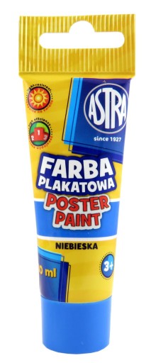 Astra plagátové farby 6 farieb 30 ml v tubách