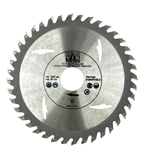 WIDIA WOOD SHIELD 125 mm x 22,2 x 40T WIDIA