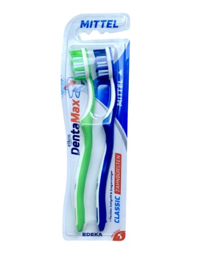 ZUBNÁ KEFKA 2 KUS MEDIUM DENTAMAX DE