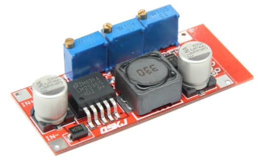 LM2596 POWER LED OVLÁDAČ napájanie 1,5-30V 2-3A