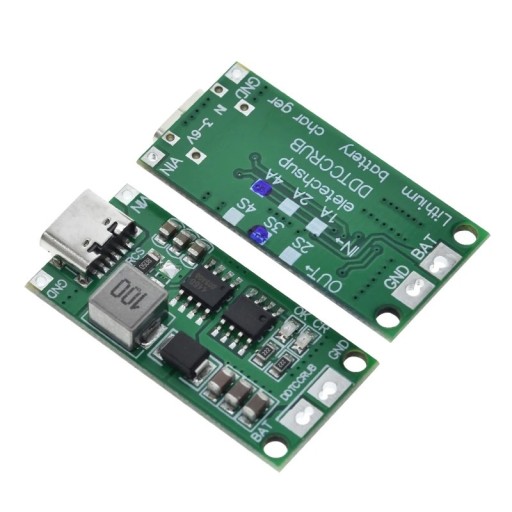 Nabíjačka BMS 4S 2A typu C 14,8 V 16,8 V Boost LiPo Li-Ion 18650 nabíjačka