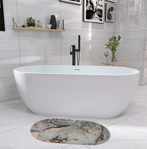 KÚPEĽŇOVÁ PODLOŽKA RÝCHLOSCHNÚCE ABSORBČNÍ PROTIŠMYKOVÝ KOBEREC 40x60