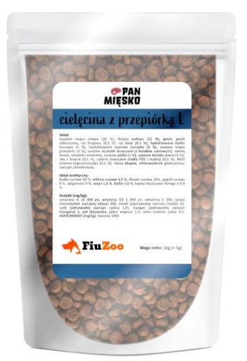 Panvica Teľacie mäso s prepelicami L 1kg HMOTNOSTI