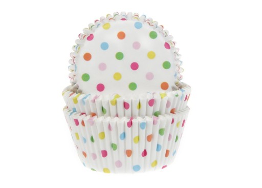 Košíčky na muffiny - Confetti, 50 ks.