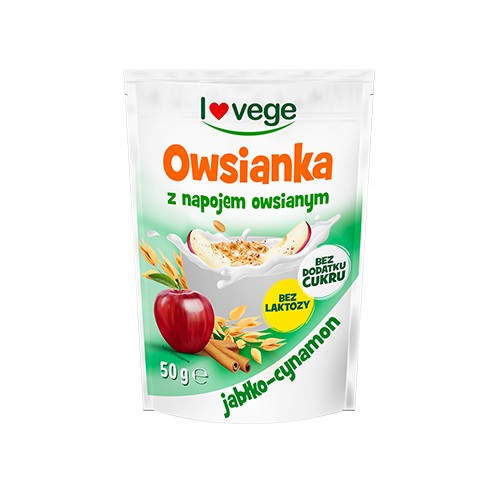 Sante Instantné jablkové a škoricové ovsené vločky bez c