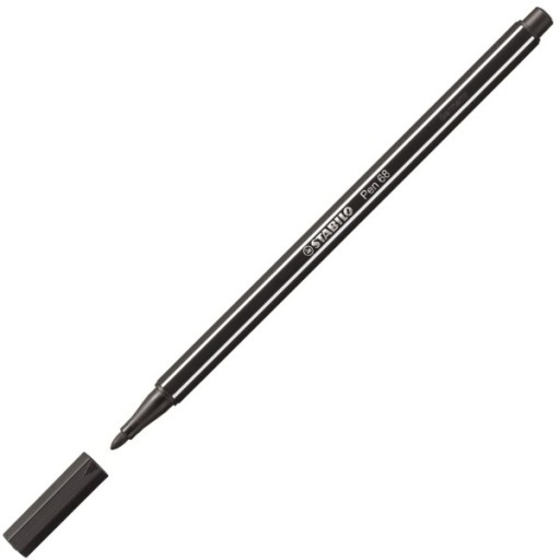 STABILO PEN 68 čierne pero