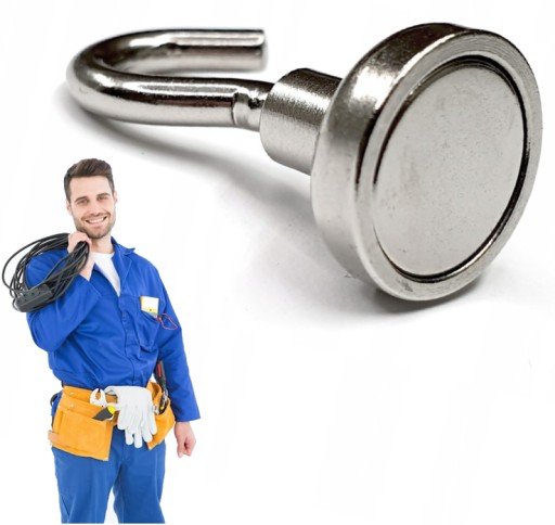 HÁK CHAPAČ E25 - 20kg NA NEODYMIOVÝ MAGNET