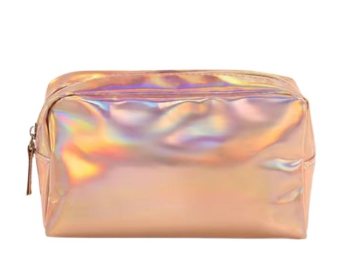 Kozmetická taštička HOLO PINK 1 ks.