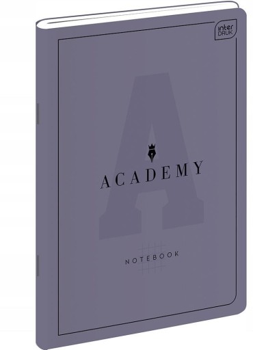 Zápisník A5, 32 štvorcových listov, 90g INTERDRUK Academy