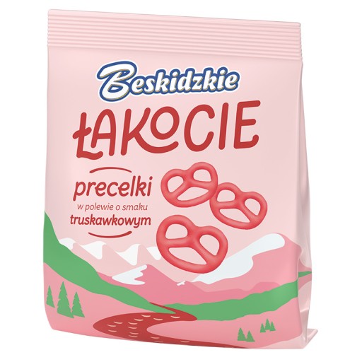Beskidzkie praclíky s jahodovou príchuťou 100 g