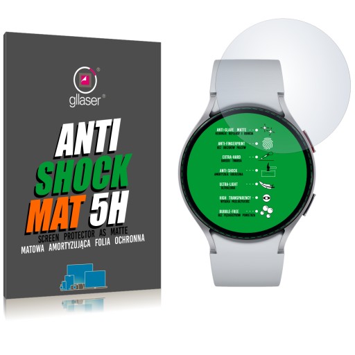 Ochranná fólia Glaser Anti-Shock MAT 5H pre Samsung Galaxy Watch6 Classic 43