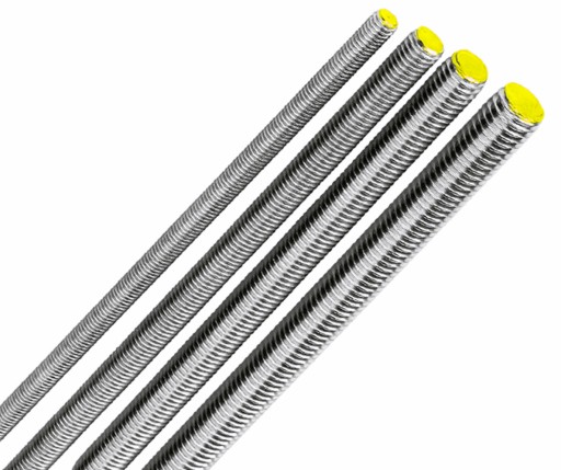 ZÁVITOVÁ TYČ M8 ZÁVITOVÁ TYČ ZÁVITOVÁ TYČ ČEP TRIEDA. 8,8 1000 mm DIN 976
