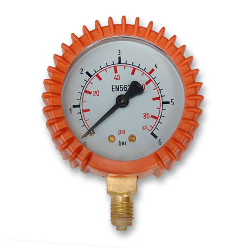 TLAKOMER PRE PROPÁN LPG REDUKTOR 6 BAR 1/4
