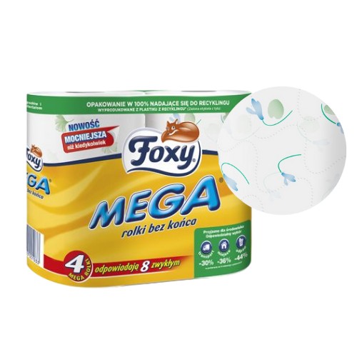 FOXY PAPIER MEGA 4 VALCE NOVINKA