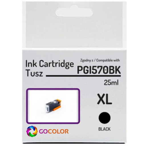 NOVÝ atrament PGI-570XLBK PGI570XL pre CANON TS5050 TS5053 TS5055 MG5700
