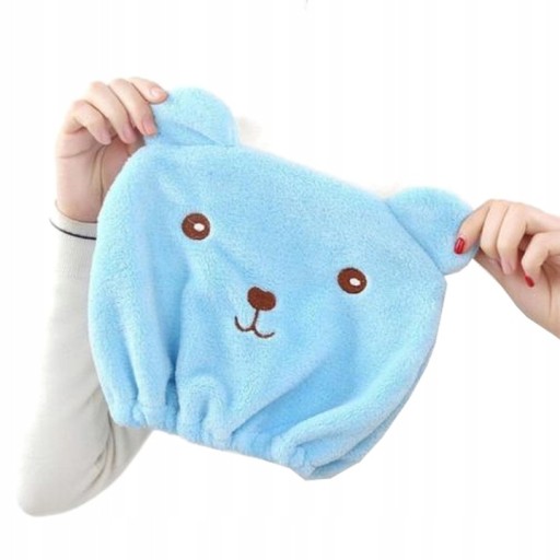 Rýchloschnúci uterák a čiapka do vlasov 4v1 B915N