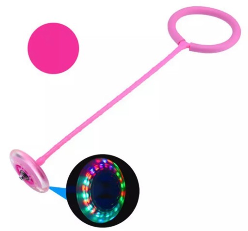 Hula hoop, skipper, švihadlo pre deti, LED SVIETIACA HRAČKA