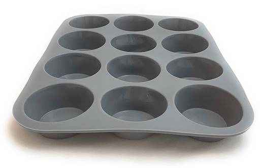 Silikónová forma na pečenie muffinov s 12 otvormi