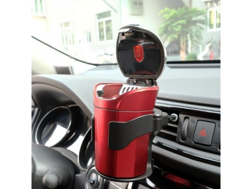 DRŽIAK NÁPOJOV NA AUTO NÁPOJE PRSTY POPOLNÍK NA MRIEŽKU AUTOMOBILOV