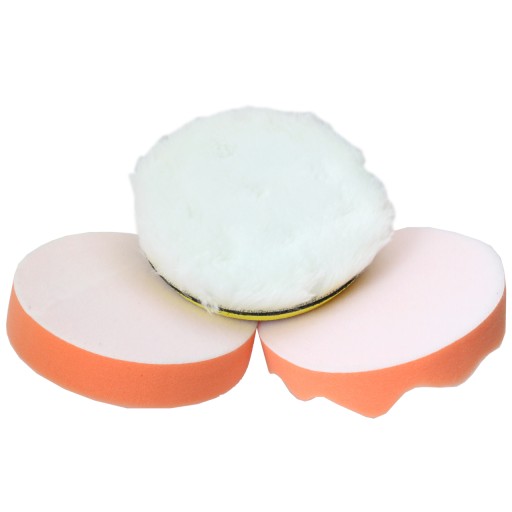 LEŠTIACE PODLOŽKY NA SPONG FUR DISC VELCRO stopka 125MM