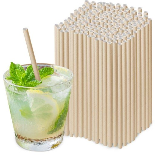 ECO KRAFT PAPIEROVÉ SLAMIKY RÚRA 6mm 20cm 100ks