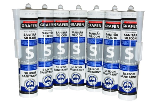 Grafénový sanitárny silikón, bezfarebný, Mold Stop