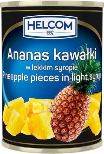 PD Ananás kúsky v sirupe HELCOM 580ml