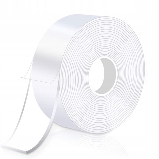 SILNÁ OBOJSTRANNÁ VODEODOLNÁ TRANSPARENTNÁ NANO PÁSKA 30 mm x 3 metre