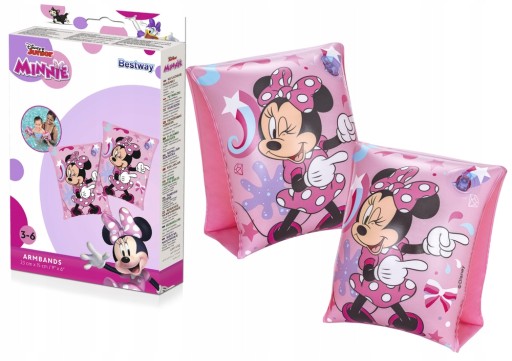 Minnie Mouse Butterfly plavecké návleky pre deti 3-6 rokov Bestway 91038