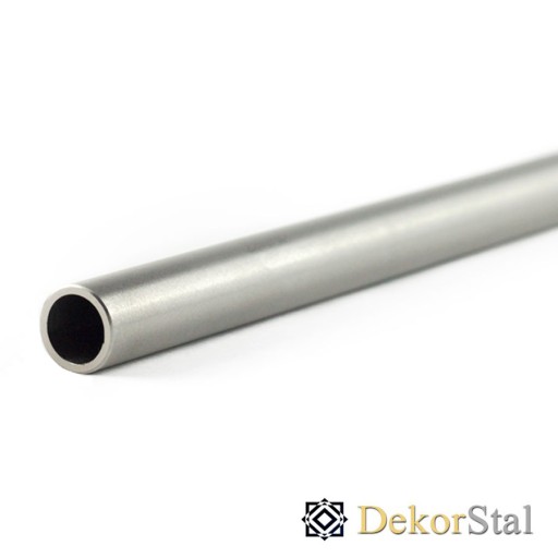 Leštená rúrka fi 12 x 1,5, saténová, nehrdzavejúca oceľ 304 INOX, 0,5 m