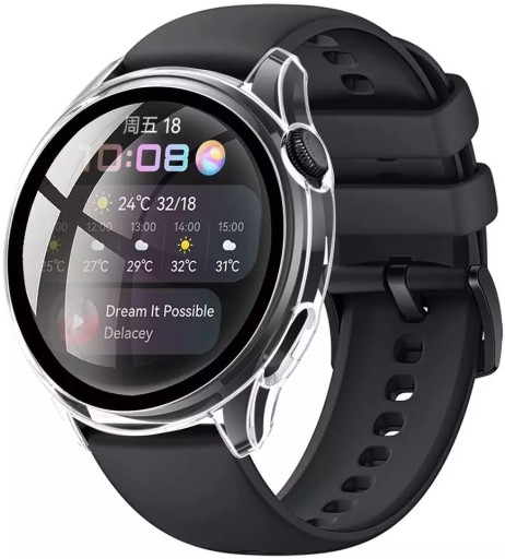 Púzdro HUAWEI WATCH 3 46MM RÔZNE FARBY TEPOVANÉ SKLO
