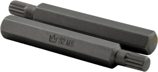BIT 10mm SPLINE END M8 x 75mm EXKLUZÍVNE