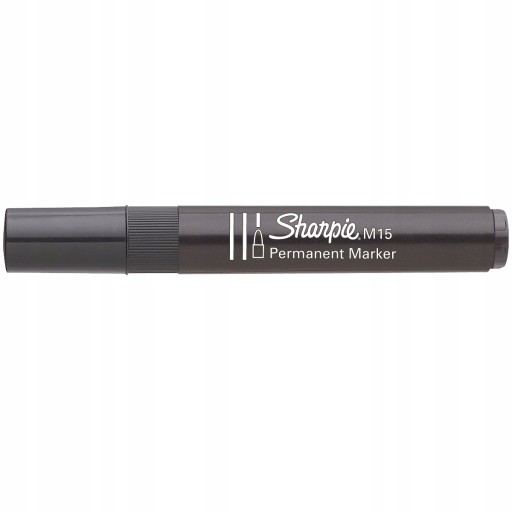 SHARPIE Elektrikárska značka na 2mm káble, ČIERNA