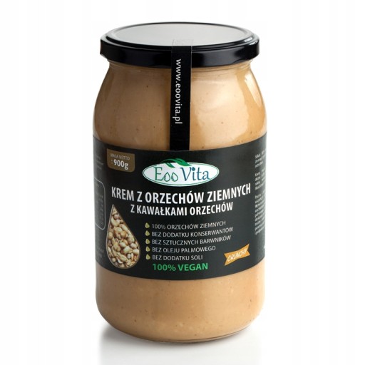 CRUNCH KETO pasta z arašidového masla 900g