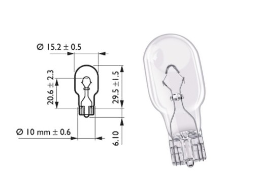 BOSCH REVERZNÁ ŽIAROVKA W16W 16W