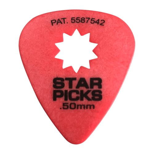 Gitarové trsátko Cleartone Star Pick .50mm