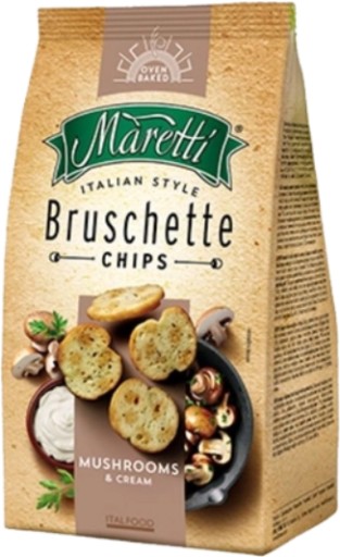 PD Bruschetta Maretti so smotanou a šampiňónmi 70g
