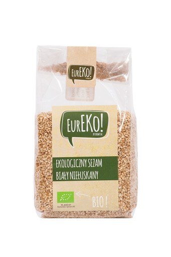 EUREKO Biely sezam, nelúpaný, 250 g - BIO