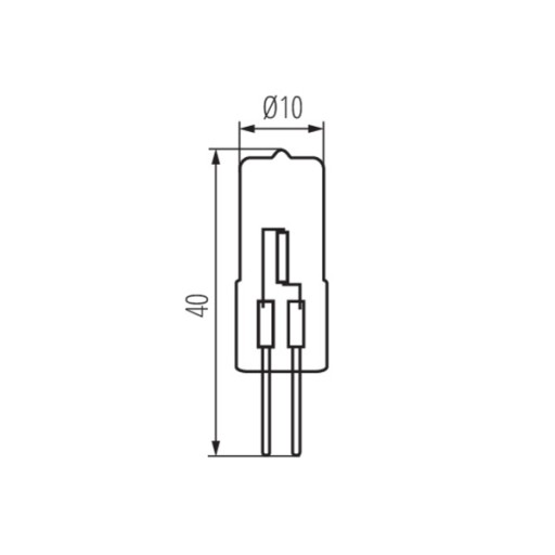 HALOGÉNOVÁ ŽIAROVKA HALOGÉNOVÁ GY 6,35 35W 12V FILAMENT