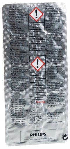 10x Saeco odmasťovacie tablety pre kávovary CA6704