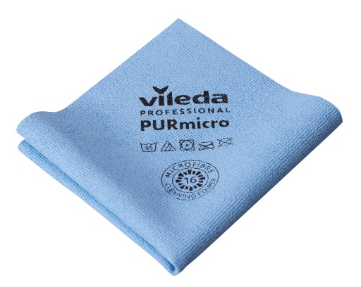 PURMICRO ACTIVE BLUE CLOTH, PROFESIONÁLNY EKVIVALENT K ACTIFIBRE VILEDA PRO