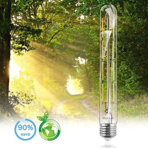 LED žiarovka E27 TUBA T30 8W = 65W 3000K LUMILED
