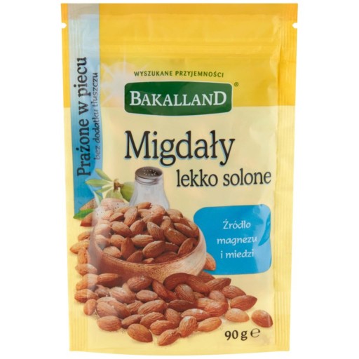 Bakalland jemne solené mandle 90gr